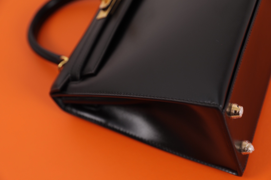 에르메스 켈리백25 블랙 금장